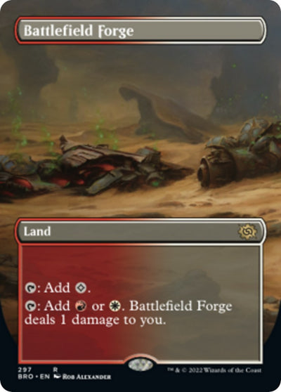 Battlefield Forge (Borderless) [BRO-297] - [The Brothers' War] (English)