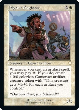 Digsite Engineer (Retro Frame) (71) [The Brothers' War]