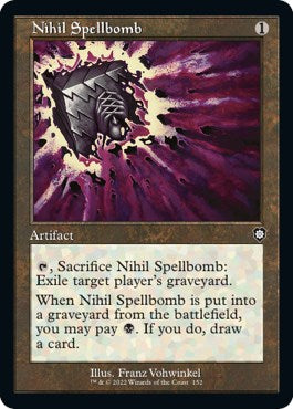 Nihil Spellbomb (Retro Frame) [BRC-152] - [Commander: The Brothers' War] (English)
