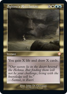 Sphinx's Revelation (Retro Frame) [BRC-130] - [Commander: The Brothers' War] (English)