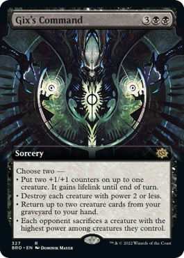 Gix's Command (Extended Art) [BRO-327] - [The Brothers' War] (English)