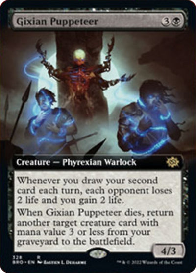 Gixian Puppeteer (Extended Art) [BRO-328] - [The Brothers' War] (English)