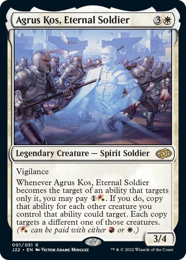 Agrus Kos, Eternal Soldier (1) [Jumpstart 2022]
