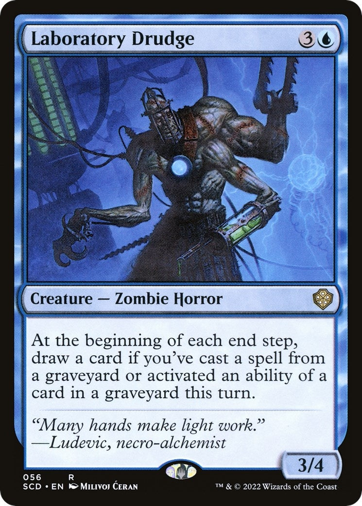 Laboratory Drudge (56) [Starter Commander Decks]