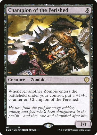 Champion of the Perished [SCD-71] - [Starter Commander Decks] (English)