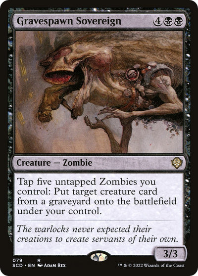 Gravespawn Sovereign [SCD-79] - [Starter Commander Decks] (English)