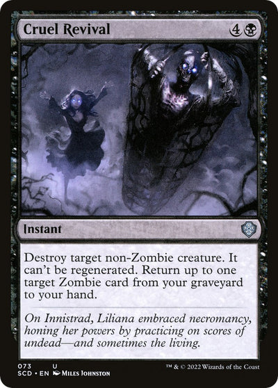 Cruel Revival [SCD-73] - [Starter Commander Decks] (English)