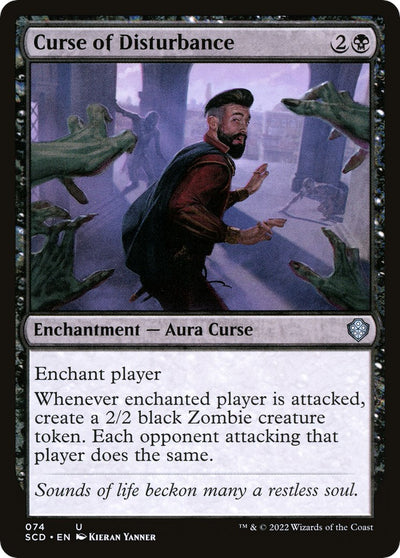 Curse of Disturbance [SCD-74] - [Starter Commander Decks] (English)