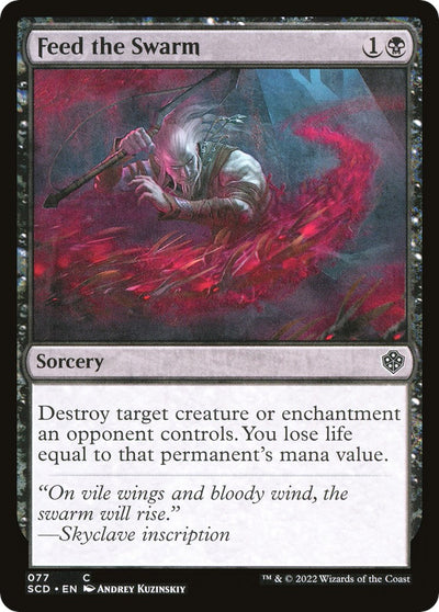 Feed the Swarm [SCD-77] - [Starter Commander Decks] (English)