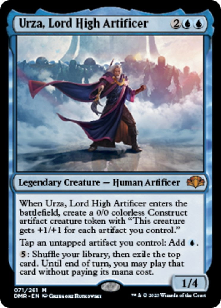 Urza, Lord High Artificer (71) [Dominaria Remastered]