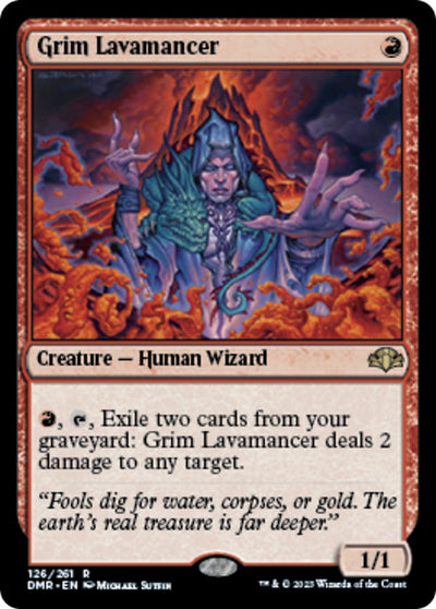 Grim Lavamancer [DMR-126] - [Dominaria Remastered] (English)