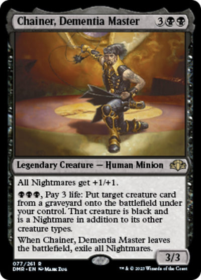 Chainer, Dementia Master [DMR-77] - [Dominaria Remastered] (English)