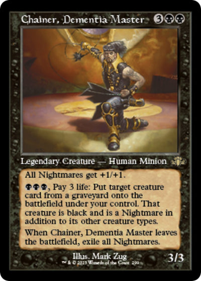 Chainer, Dementia Master (Retro Frame) [DMR-299] - [Dominaria Remastered] (English)