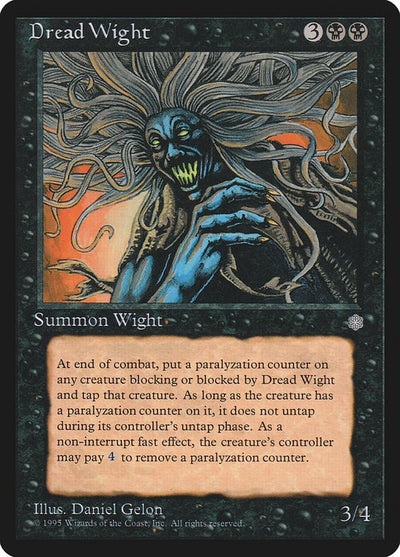Dread Wight [ICE-122] - [Ice Age] (English)
