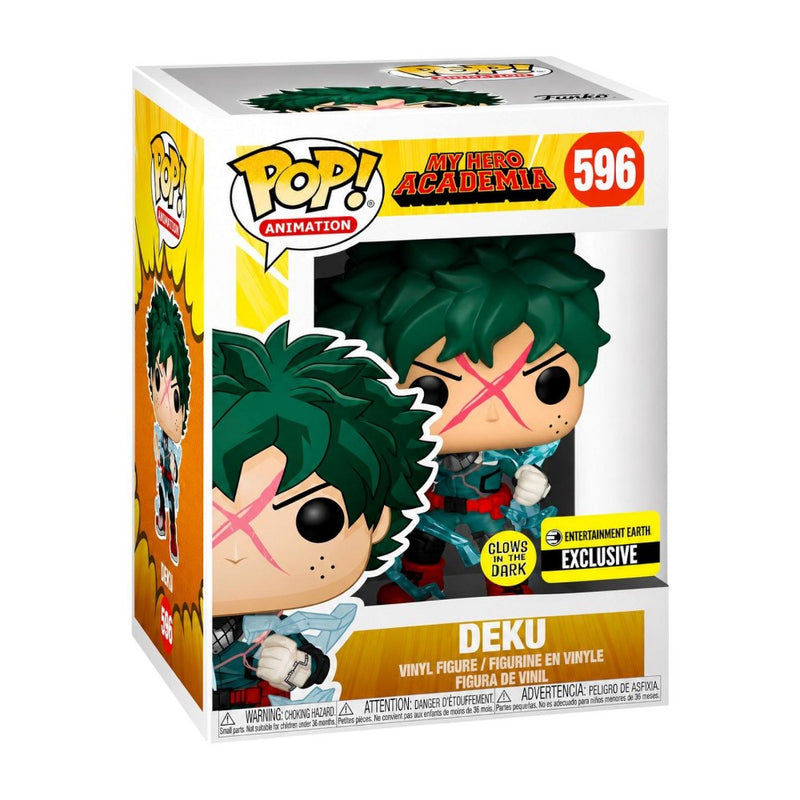 Funko Pop! Animation: My Hero Academia Deku Exclusive Glow Figure #596