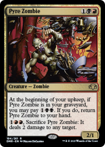 Pyre Zombie [DMR-194] - [Dominaria Remastered] (English)