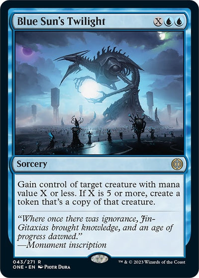 Blue Sun's Twilight (43) [Phyrexia: All Will Be One]