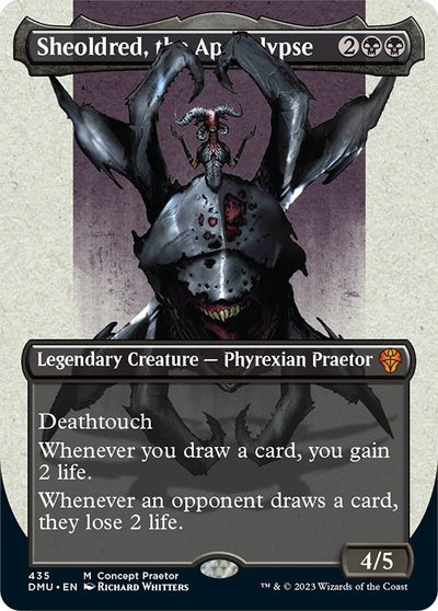 Sheoldred, the Apocalypse (Concept Praetor) (435) [Phyrexia: All Will Be One]