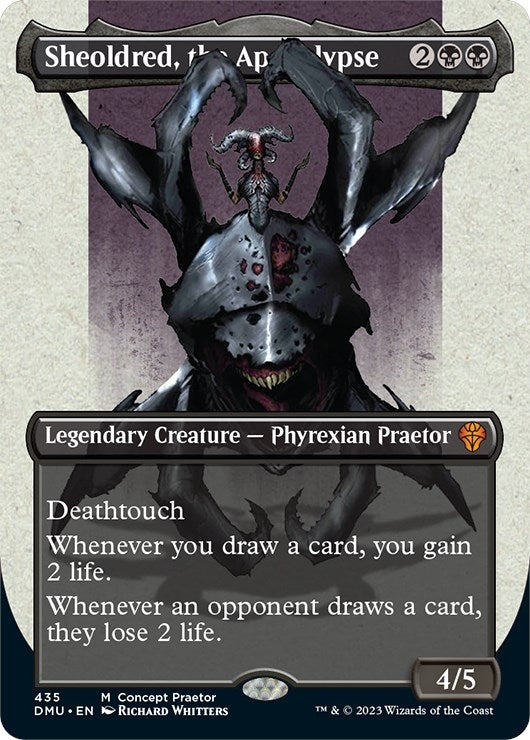 Sheoldred, the Apocalypse (Concept Praetor) (435) [Phyrexia: All Will Be One]