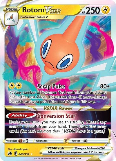 Rotom VSTAR (046/159) [SWSH: Crown Zenith]