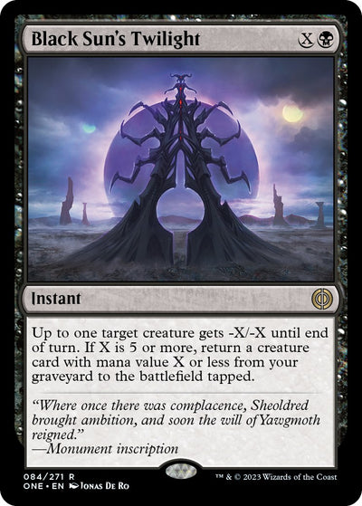 Black Sun's Twilight [ONE-84] - [Phyrexia: All Will Be One] (English)