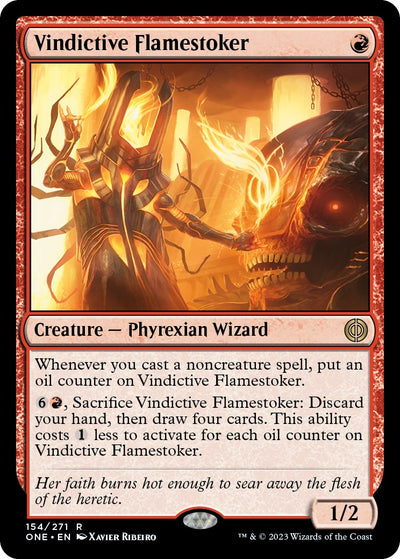 Vindictive Flamestoker [ONE-154] - [Phyrexia: All Will Be One] (English)
