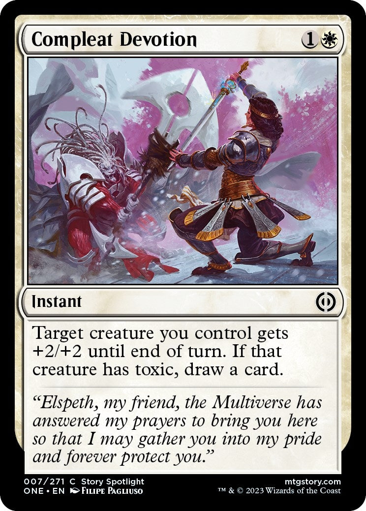 Compleat Devotion (7) [Phyrexia: All Will Be One]