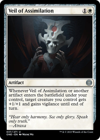Veil of Assimilation (37) [Phyrexia: All Will Be One]
