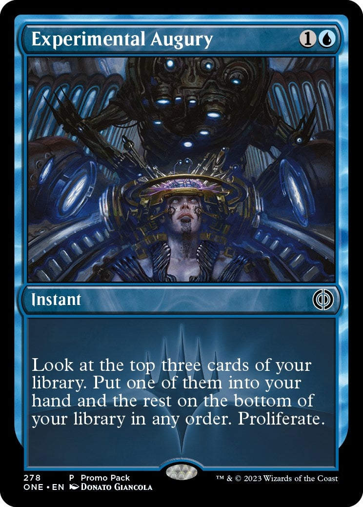 Image for Experimental Augury (278) [Promo Pack: Phyrexia: All Will Be One] - Magic: The Gathering