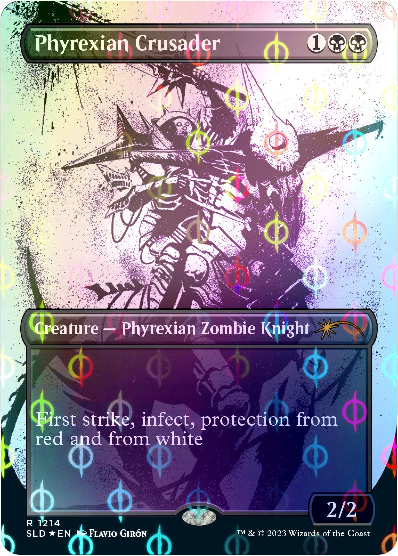 Phyrexian Crusader (Step-and-Compleat Foil)