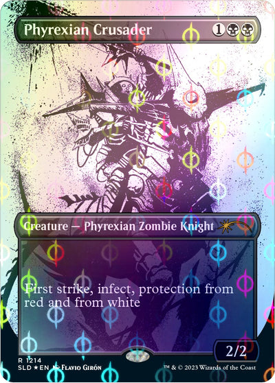 Phyrexian Crusader (Step-and-Compleat Foil)