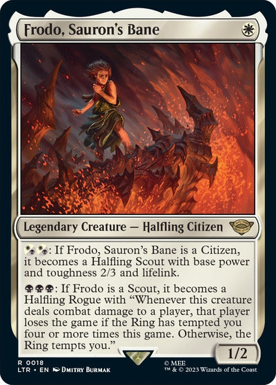Frodo, Sauron's Bane (18) [Universes Beyond: The Lord of the Rings: Tales of Middle-earth]