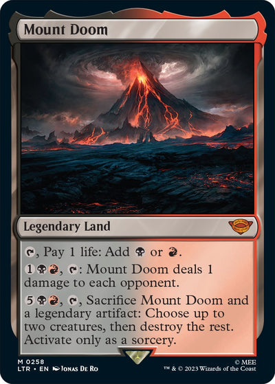 Mount Doom [LTR-258] - [Universes Beyond: The Lord of the Rings: Tales of Middle-earth] (English)