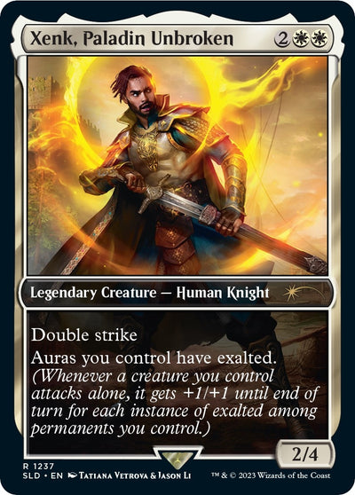 Xenk, Paladin Unbroken (1237) [Secret Lair Drop Series]