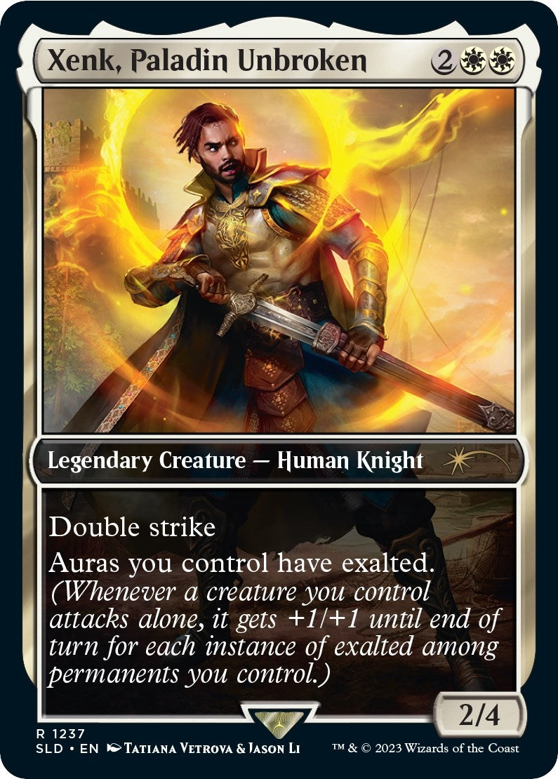 Xenk, Paladin Unbroken (1237) [Secret Lair Drop Series]