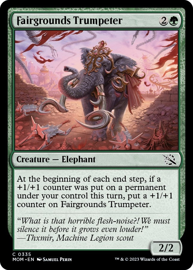 Fairgrounds Trumpeter (335) [March of the Machine]