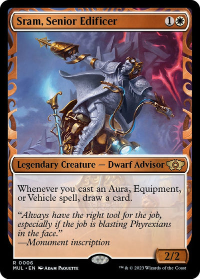 Sram, Senior Edificer [MUL-6] - [March of the Machine: Multiverse Legends]