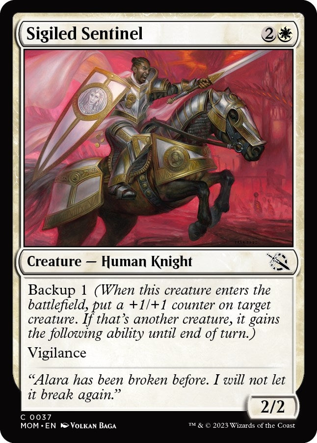 Sigiled Sentinel (37) (March of the Machine)