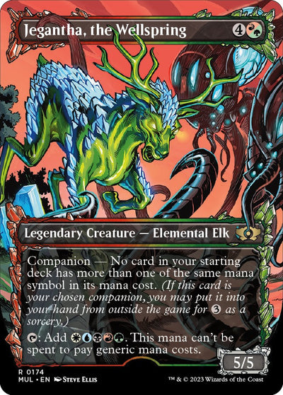 Jegantha, the Wellspring (Halo Foil) - March of the Machine: Multiverse Legends [MUL-174]