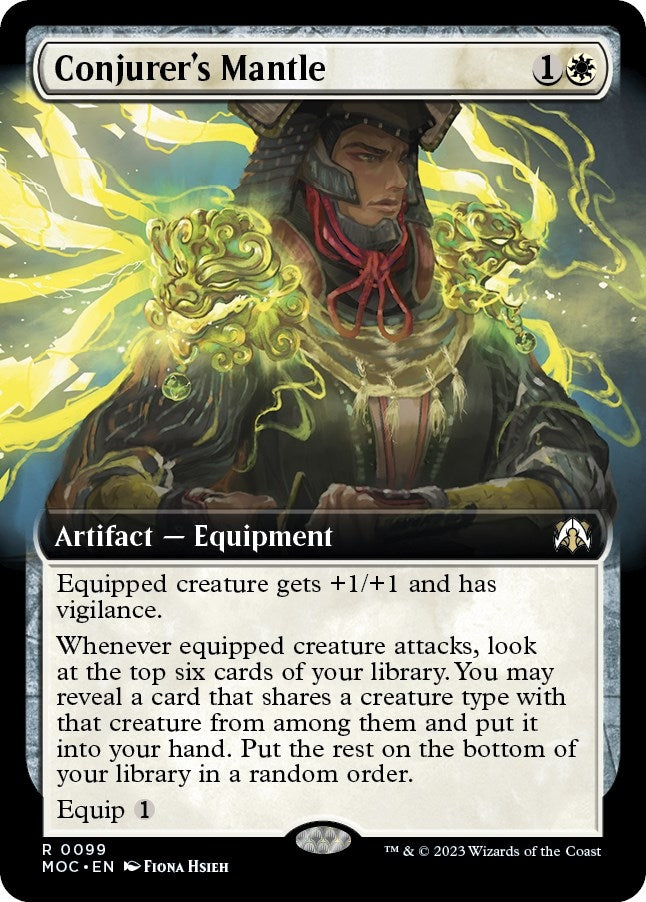 Conjurer's Mantle (Extended Art) (99) [March of the Machine]