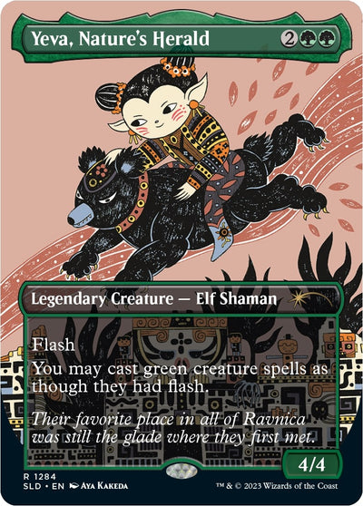 Yeva, Nature's Herald (1284) (Secret Lair Drop Series)