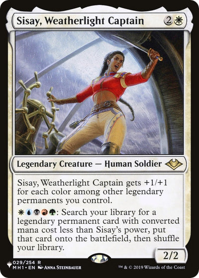 Sisay, Weatherlight Captain (29) [The List Reprints]