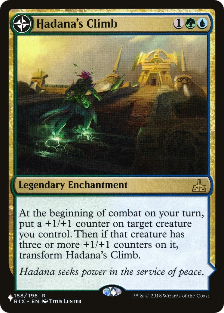 Hadana's Climb (158) [The List Reprints]