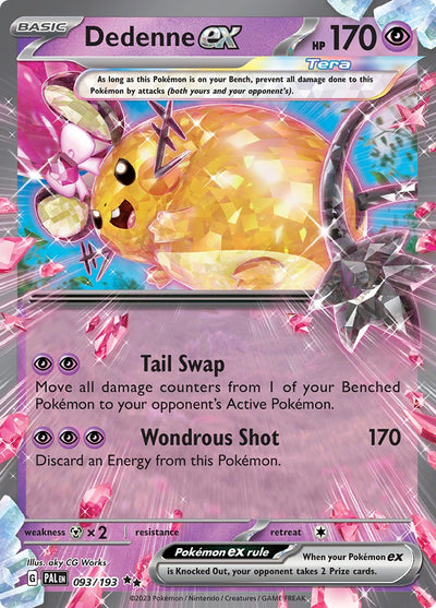 Dedenne ex - 093/193 [PAL-093/193] - [SV02: Paldea Evolved] [{langShort}]