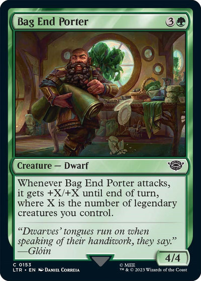 Bag End Porter [LTR-153] - [Universes Beyond: The Lord of the Rings: Tales of Middle-earth] (English)