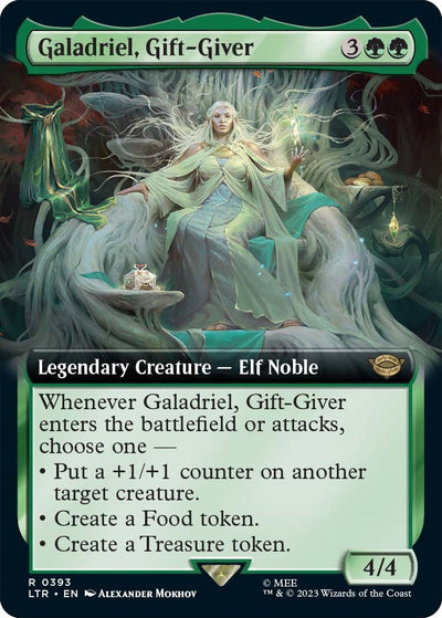 Galadriel, Gift-Giver (Extended Art) [LTR-393] - [Universes Beyond: The Lord of the Rings: Tales of Middle-earth] (English)