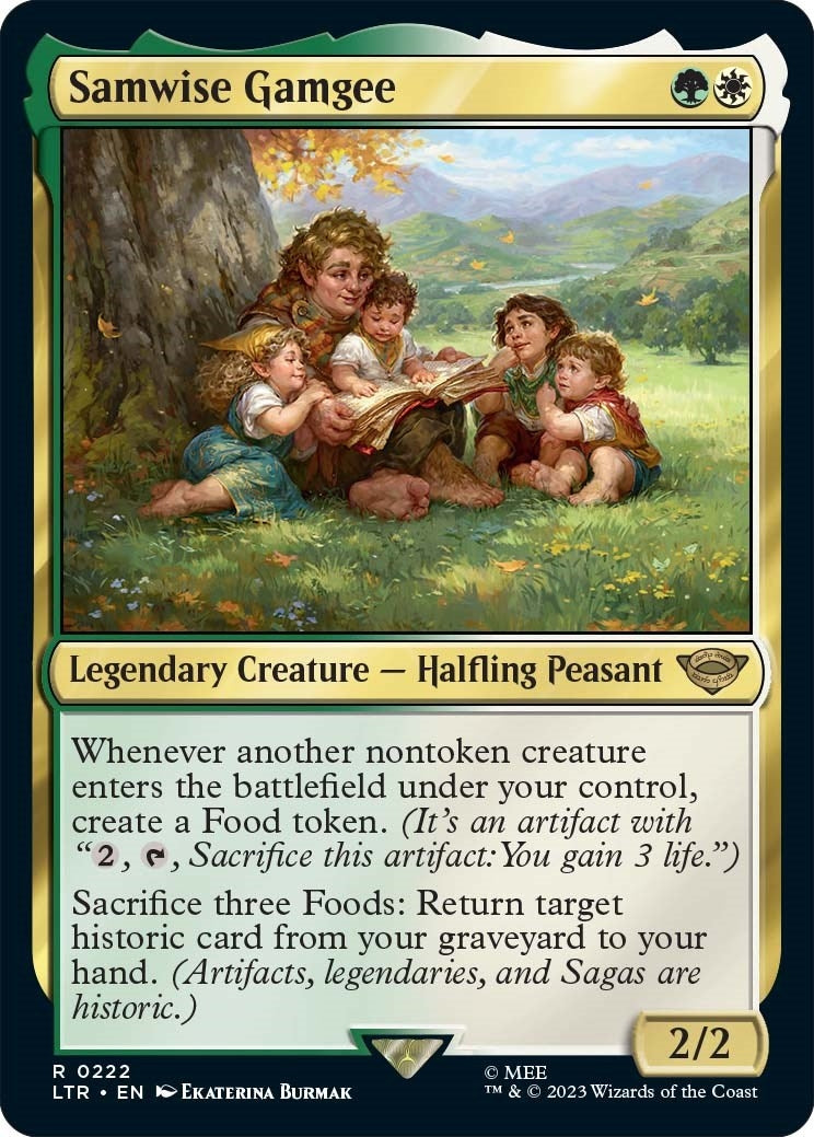 Samwise Gamgee (222) (Universes Beyond: The Lord of the Rings: Tales of Middle-earth)