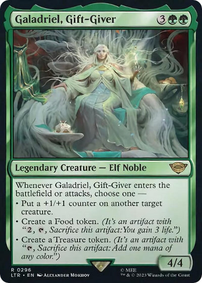 Galadriel, Gift-Giver [LTR-296] - [Universes Beyond: The Lord of the Rings: Tales of Middle-earth] (English)