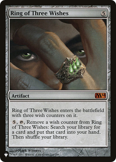 Ring of Three Wishes [LIST-216/249] - [The List Reprints] (English)