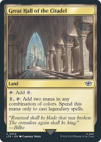 Great Hall of the Citadel [LTR-254] - [Universes Beyond: The Lord of the Rings: Tales of Middle-earth] (English)